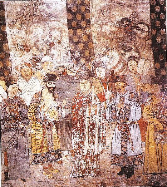 Diverse costumes of different nationalities were worn in the Yuan dynasty, 1324 AD (photo: wikipedia.org).